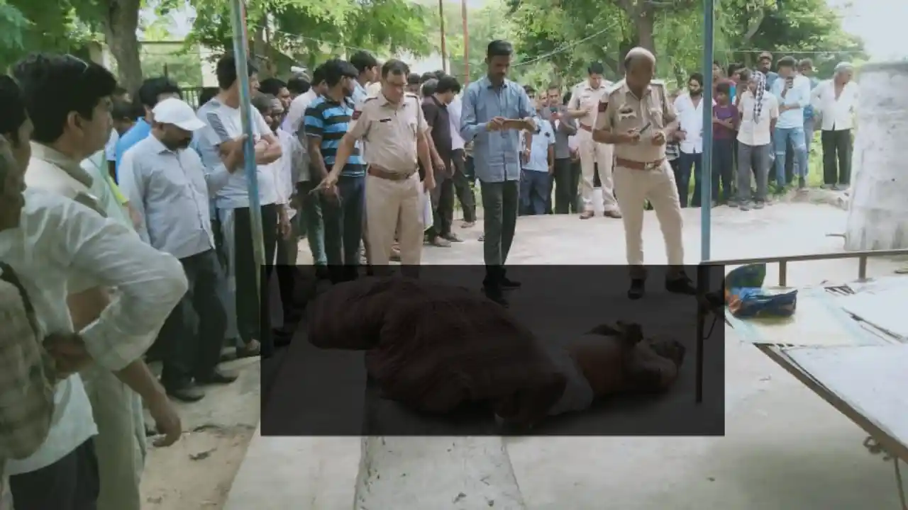 Saint killed in Nagaur, hands and legs tied, cloth wrapped over mouth and eyes, dead body found on ground